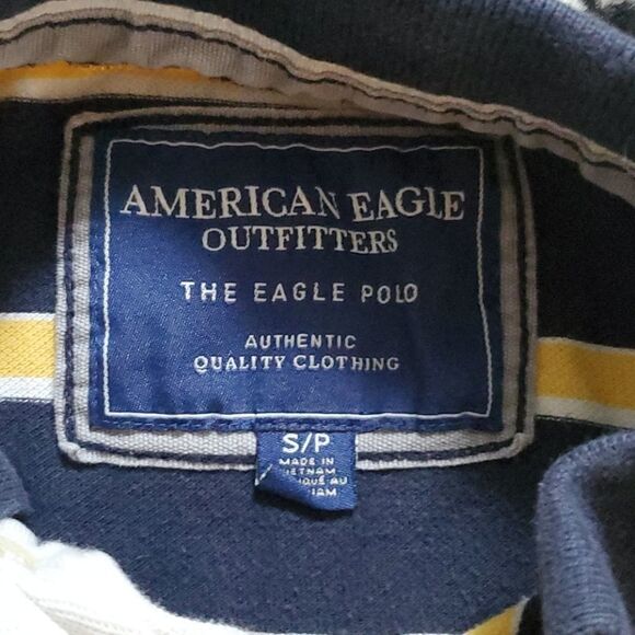 AMERICAN EAGLE Men's Polo Shirt - Picture 3 of 3